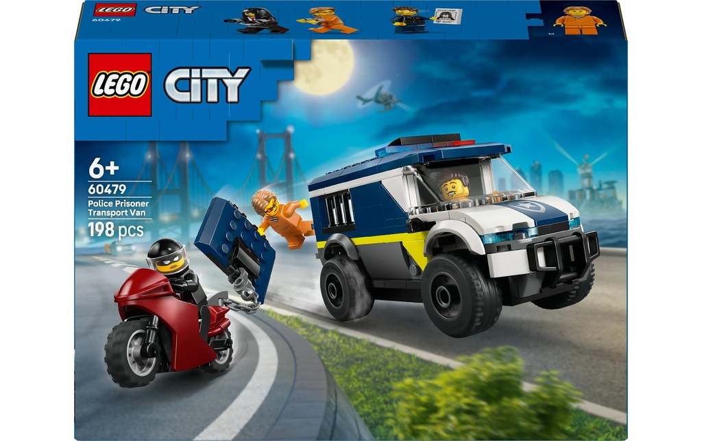 LEGO® City Le fourgon pénitentiaire 60479