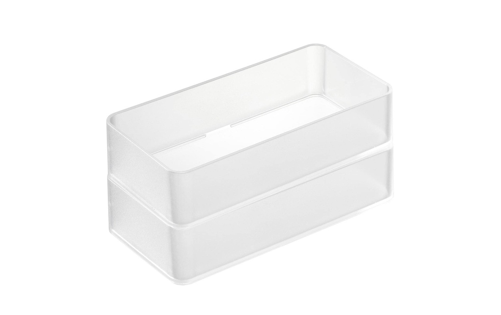 Yamazaki Boîte à tiroirs Organiseur M Tower Set de 2 pièces Noir