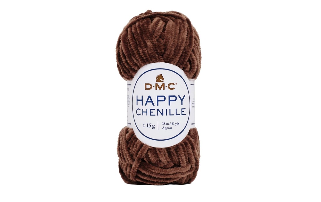 DMC Laine Happy Chenille marron, 38 m