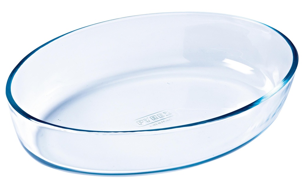 Pyrex Plat à gratin 21 x 13 cm Ovale, Transparent