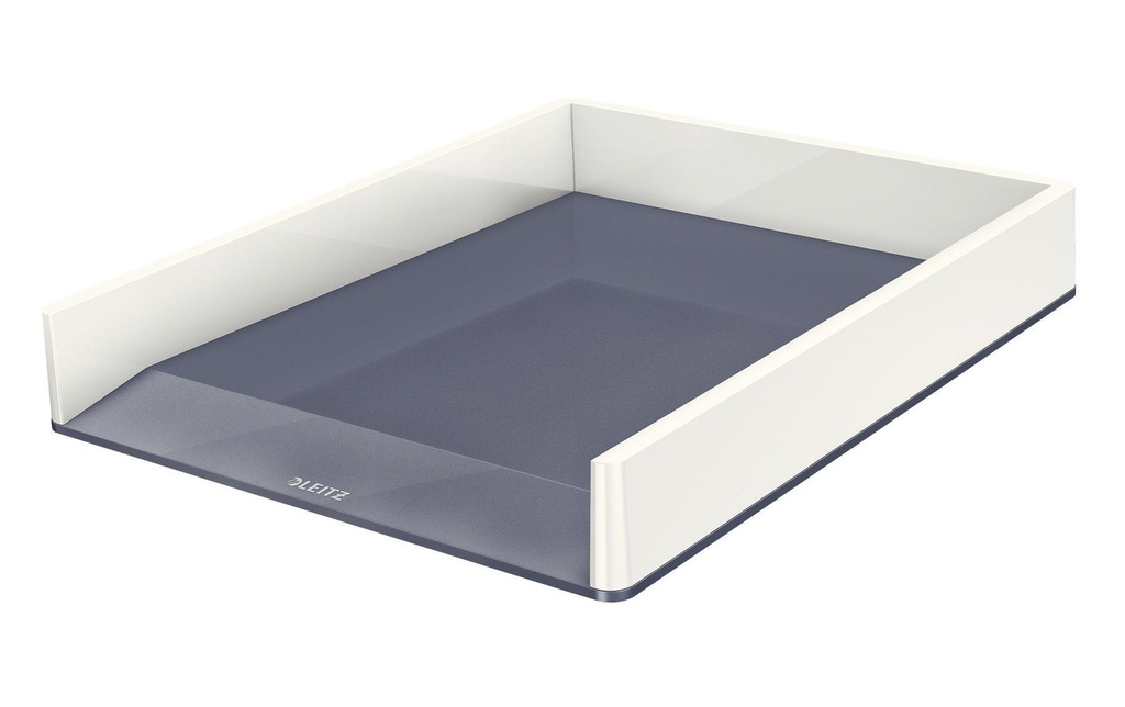 LEITZ Corbeille courrier WOW blancpe