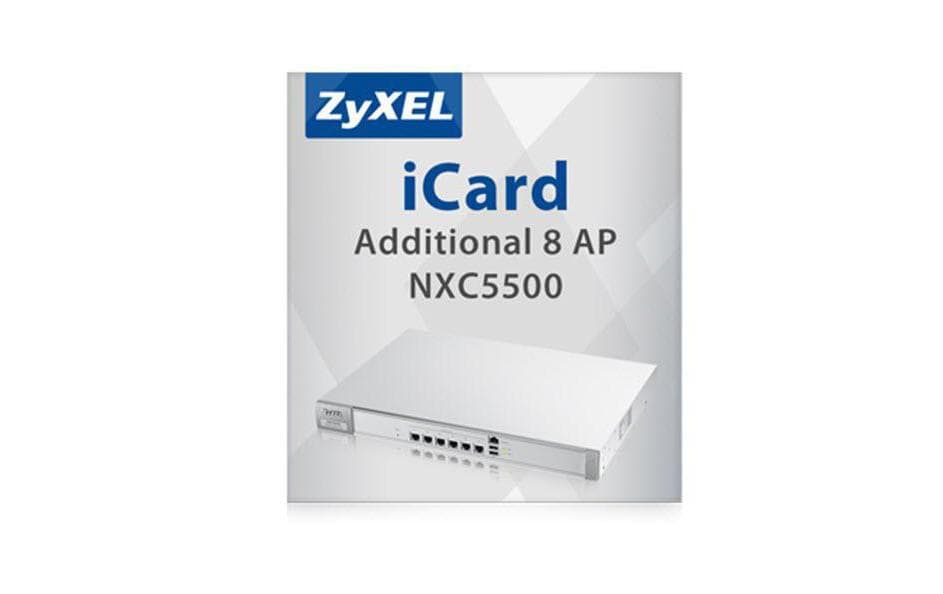 Zyxel Licence iCard NXC5500 WLAN-Controller +64 AP's Illimité