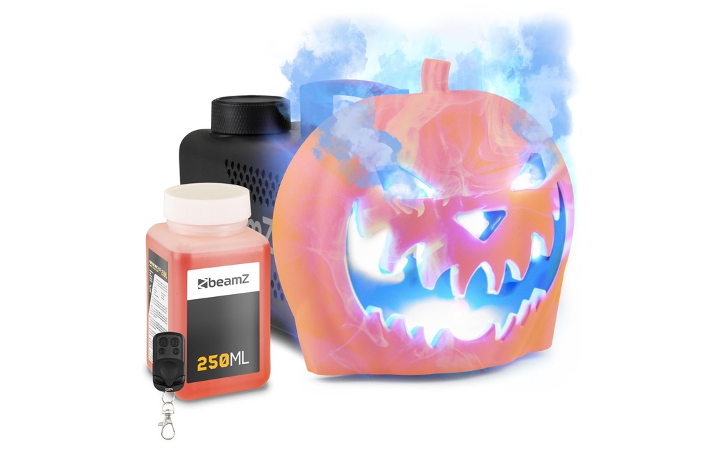BeamZ Machine fumigène S553L Halloween Set