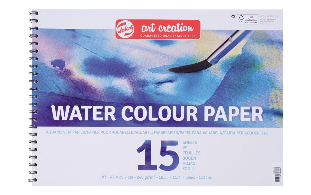 Talens Bloc aquarelle A3 A3
