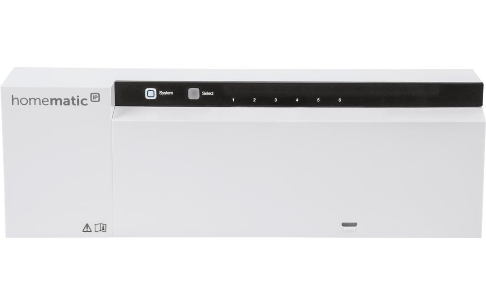 Homematic IP Wired Smart Home Actionneur de chauffage par le sol câblé, 6 fois, 24 V