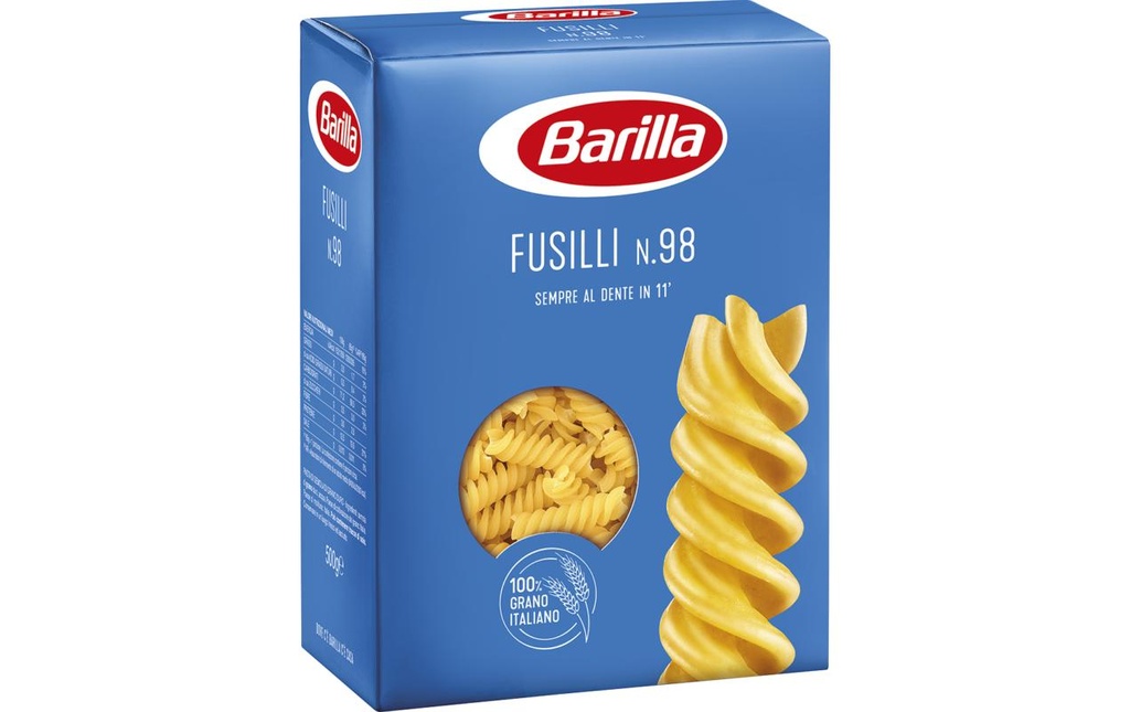Barilla Pâtes alimentaires Fusilli n.98 500 g