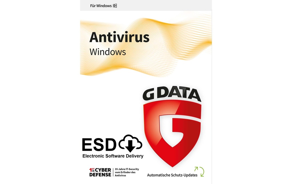 G DATA AntiVirus – Swiss Edition Version complète, 2 appareils, 2 ans