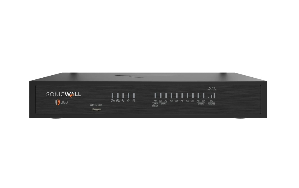 SonicWall Pare-feu TZ-380 SecureUpgrade Plus Advanced Dispositif UPG, 3 ans