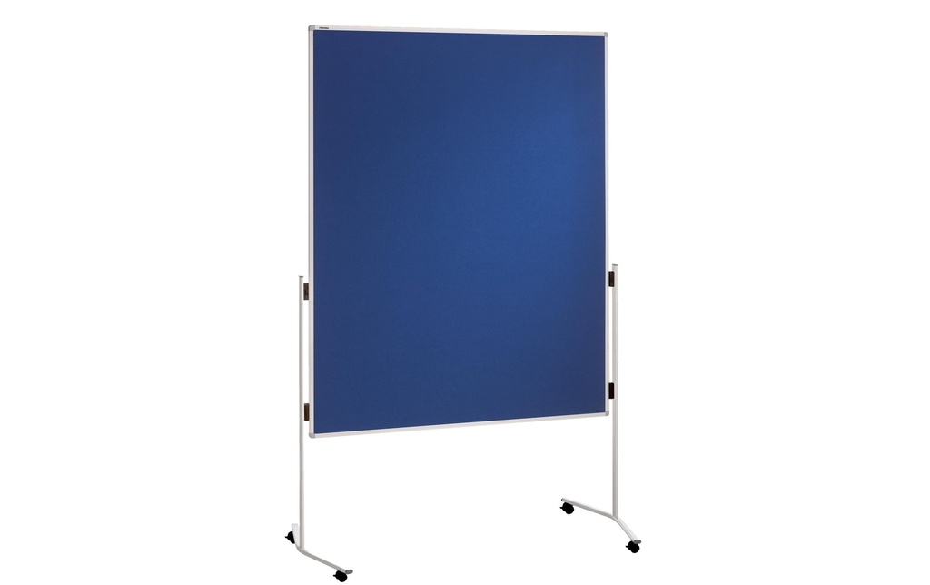 Franken Tableau d'animation Eco 150 cm x 120 cm, Bleu, en une pièce