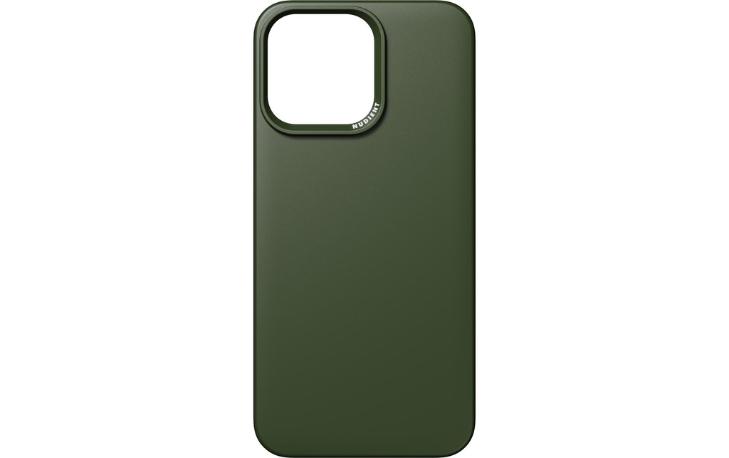 Nudient Coque arrière Thin Case Magsafe iPhone 15 Pro Max Pine Green