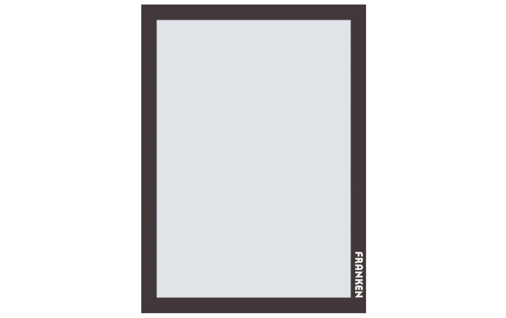 Franken Cadre d’affichage PRO A4, noir, 2 pièces