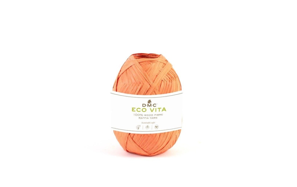 DMC Fil Eco Vita Raffia 50 g, Orange