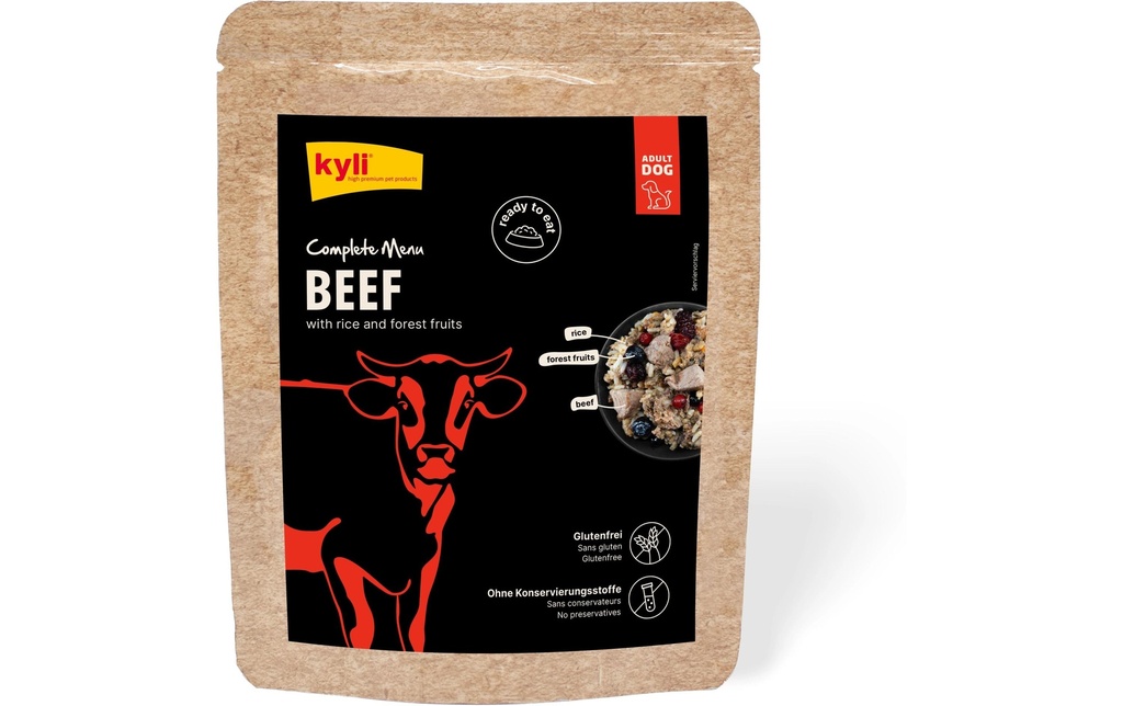 kyli Alimentation humide Complete Menu Beef, 300 g