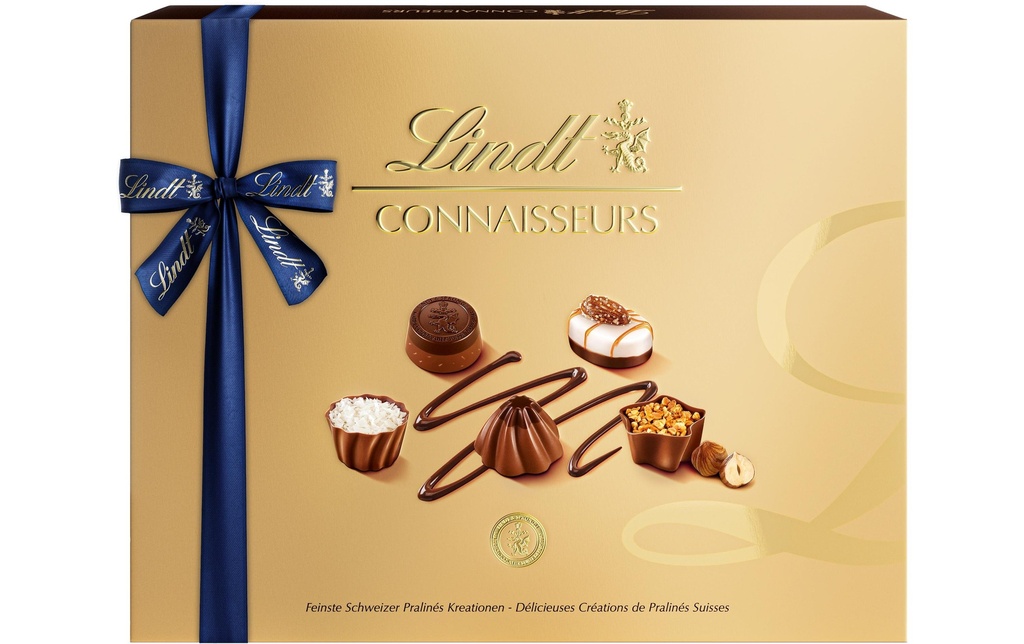 Lindt Pralines au chocolat Connaisseurs assorti 445 g