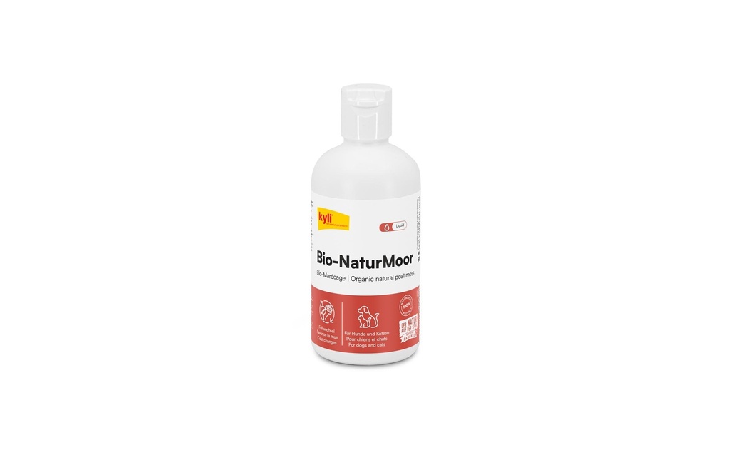 kyli Supplément alimentaire pour chiens Bio-NaturMoor liquide, 500 ml