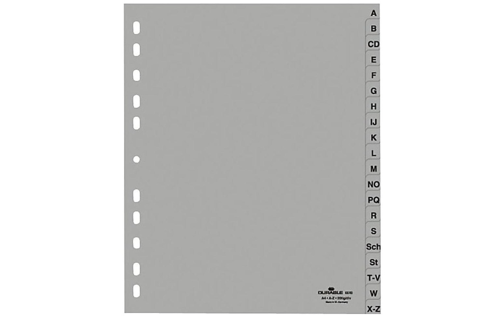 DURABLE Registre A4 A-Z XXL