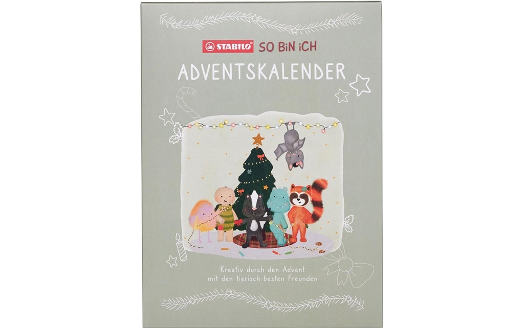 STABILO Calendrier de l’Avent Famille