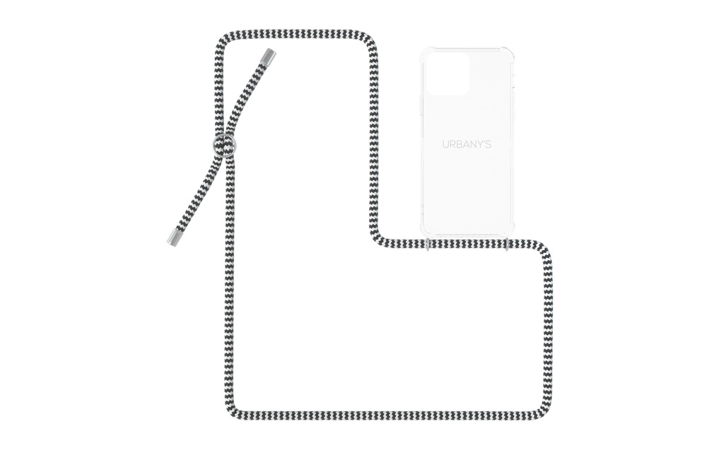 Urbany's Necklace Case iPhone 14 Pro Max Hypnotic Zebra