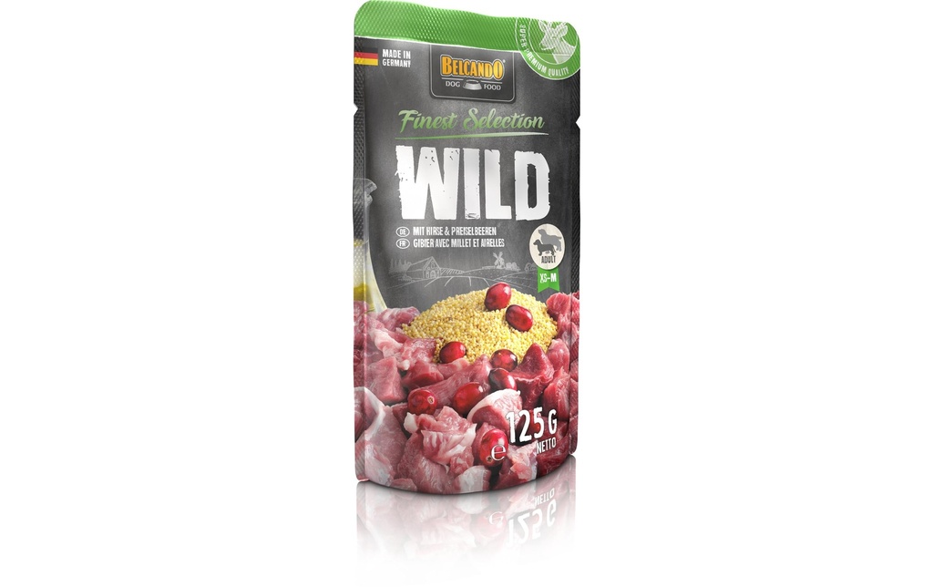 Belcando Alimentation humide Finest Selection Wild, 125g