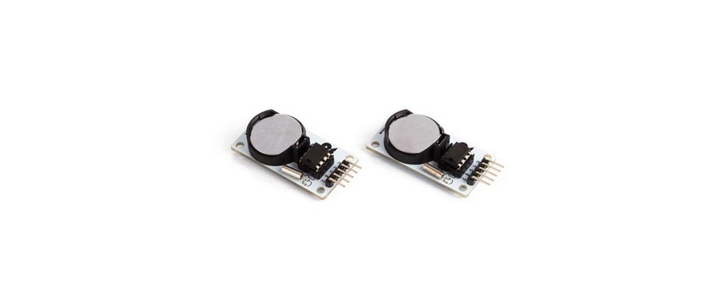 Whadda Module RTC DS1302 avec pile CR2032, 2 pièces