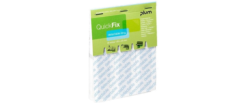 PLUM Recharge de pansements longs détectables 30 pièces