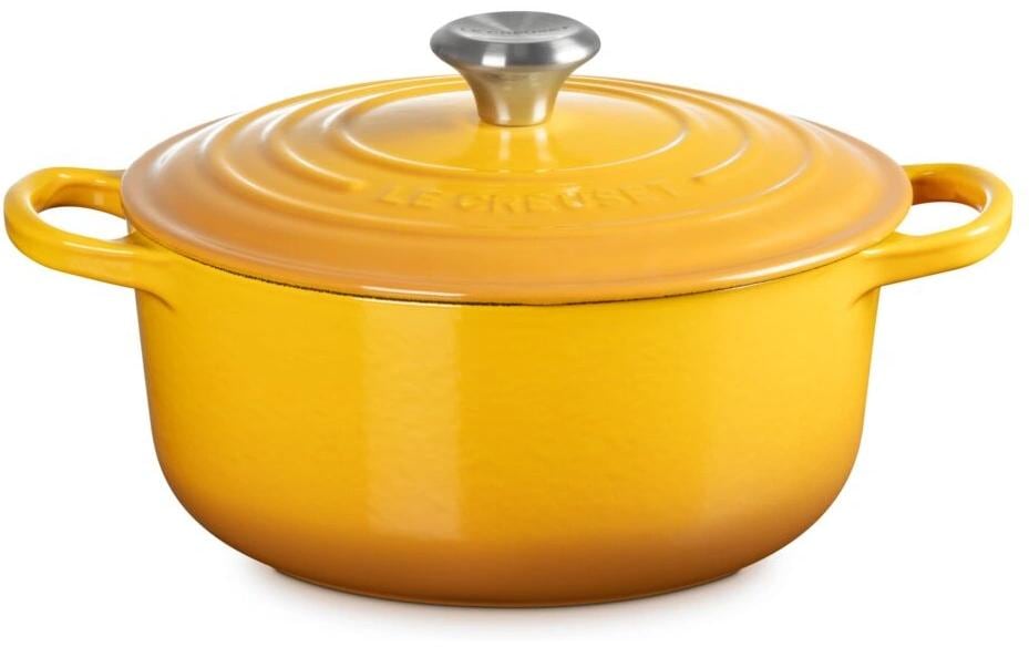 Le Creuset Plat à gratin Mini Cocotte Rond, Nectar