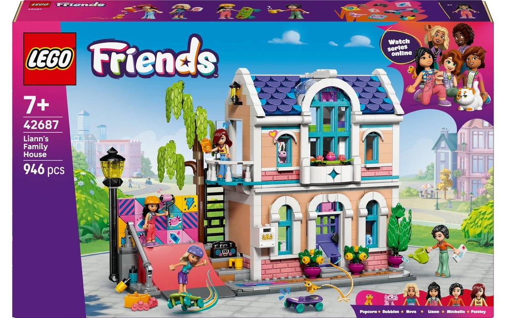 LEGO® Friends La maison de famille de Liann 42687