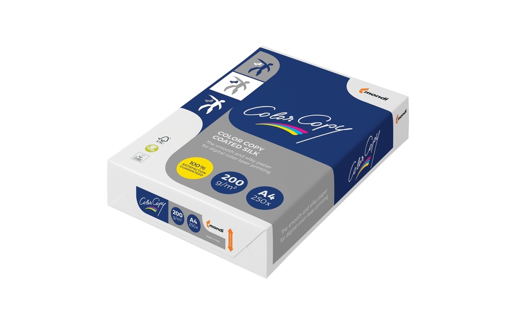 Colorcopy Papier pour photocopie Color Copy Silk A4, Extra-blanc, 200 g/m²