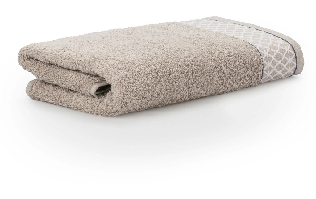 Frottana Serviette de douche Oriental Ornaments 67 x 140 cm, Beige