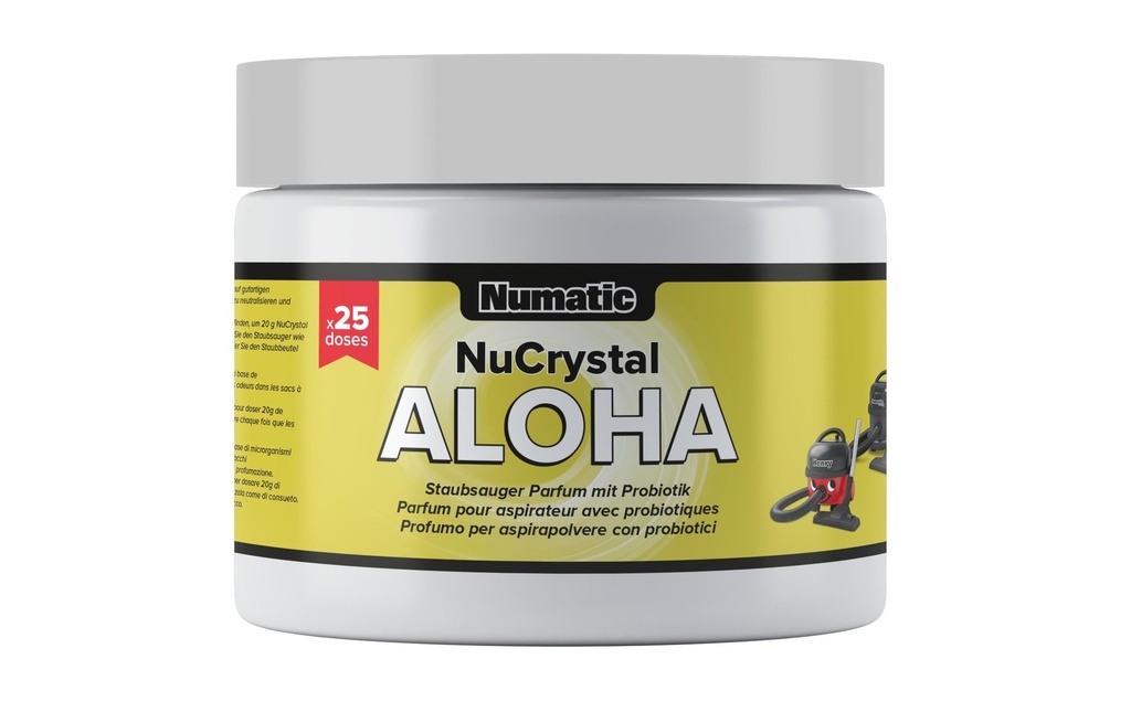 Numatic Déodorant pour aspirateur NuCrystal Aloha