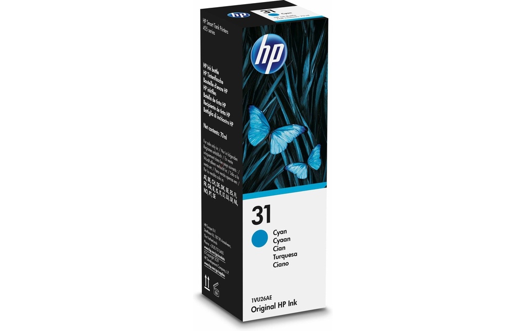 HP HP récipient enc. 31 cyan