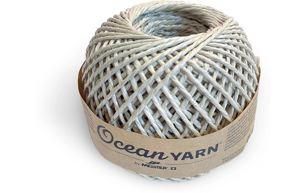 Meister Ficelle d’emballage OceanYarn rPP, Ø 2 mm / 100 m, beige