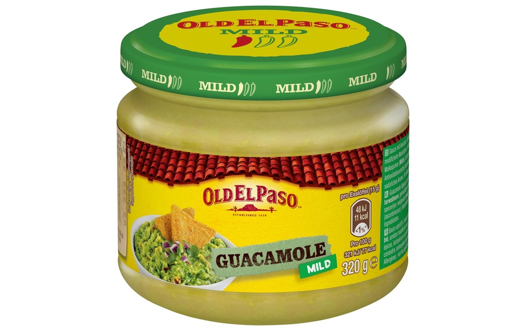 Old El Paso Guacamole Style Salsa 320 g