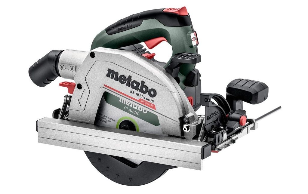 Metabo Scie circulaire portative sans fil KS 18 LTX 66 BL Solo