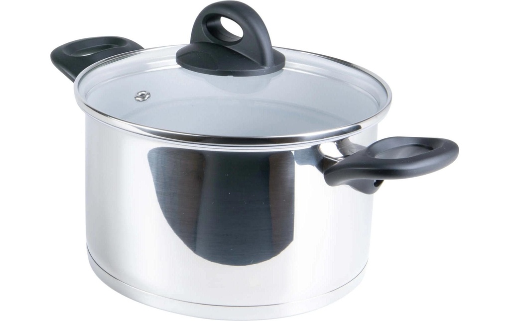 Genius Cerafit Steel Set de casseroles, 2 pièces 20 cm