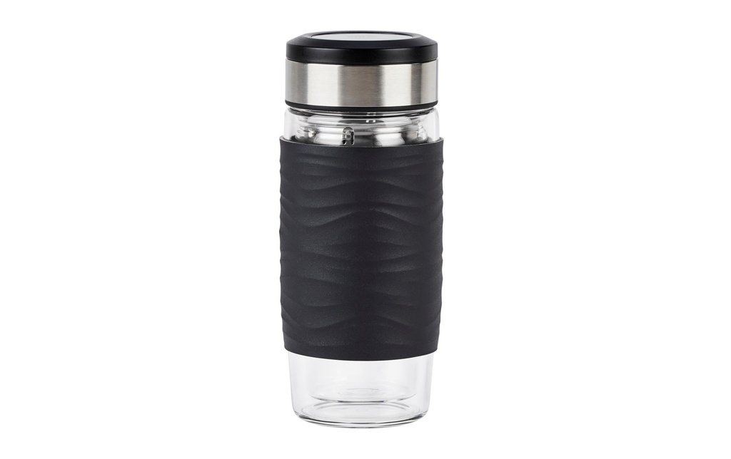 Emsa Gobelet isotherme Tea2go 420 ml, Noir
