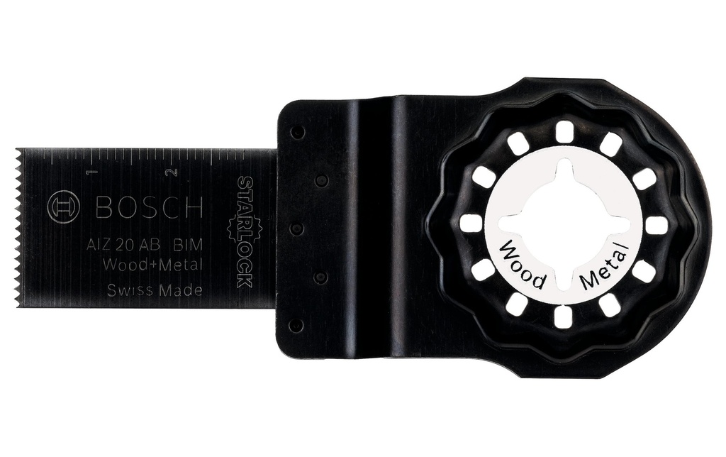 Bosch Professional Lame de scie plongeante BIM AIZ 20 AB Bois & métal, 20 x 30 mm