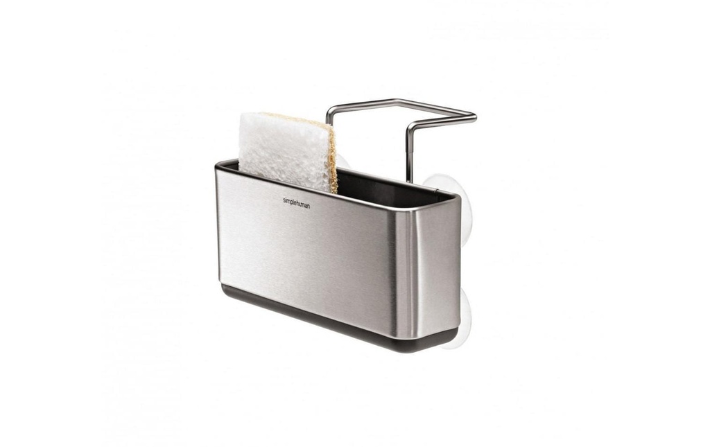 Simplehuman Attache d’évier Caddy Acier inoxydable Argent