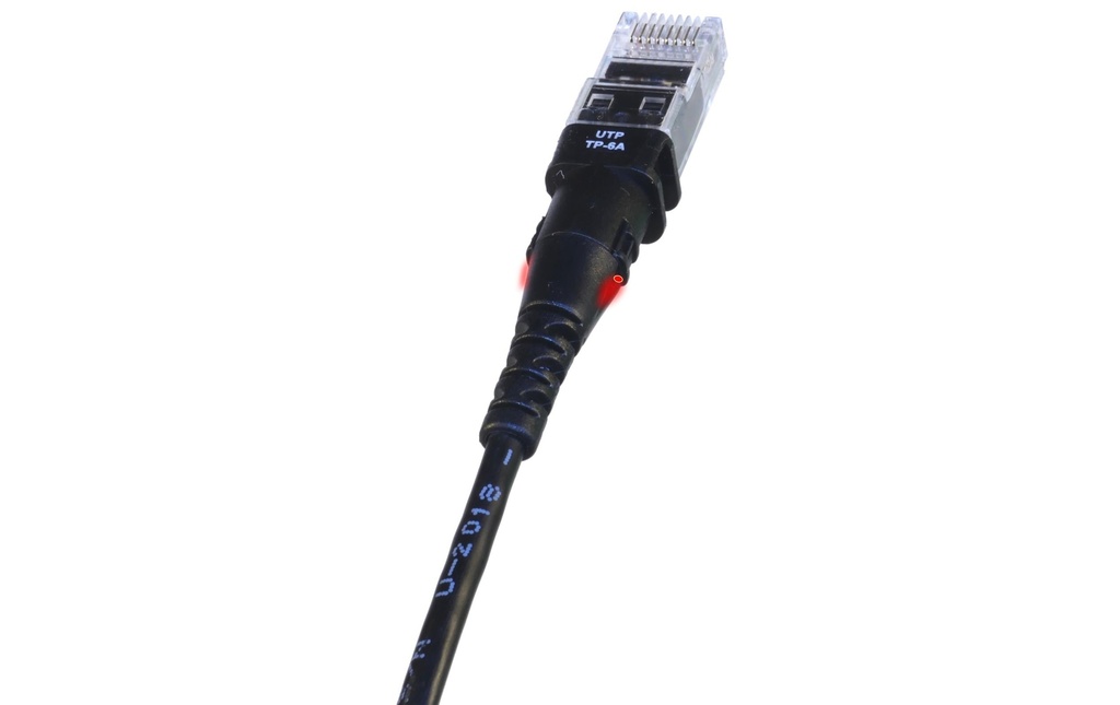Patchsee Câble patch ThinPATCH Cat 6A, U/UTP, 12.2 m, Noir