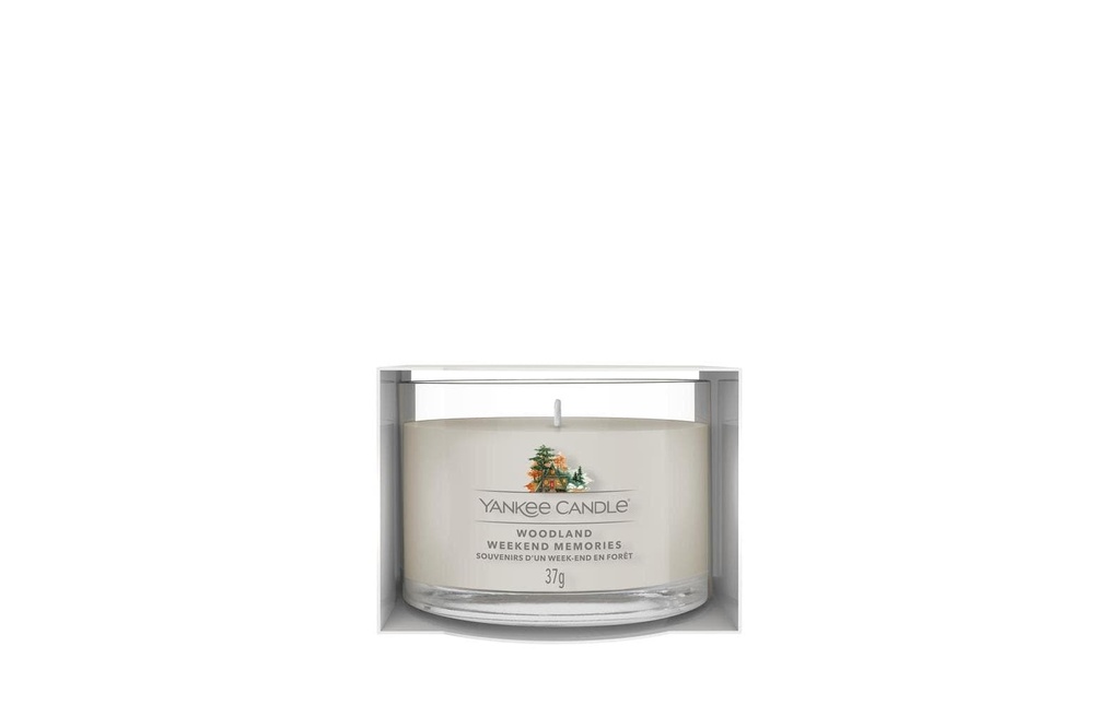 Yankee Candle Signature Bougie parfumée Woodland Weekend Memories Signature Filled Votive