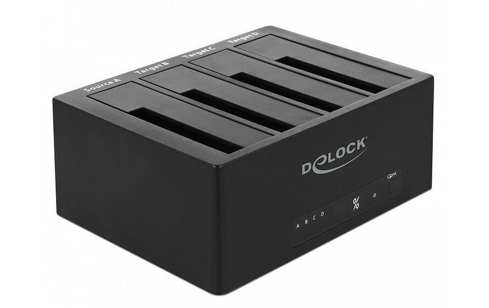 Delock Station d’accueil et de clonage 64063  pour 4x SATA HDD / SSD