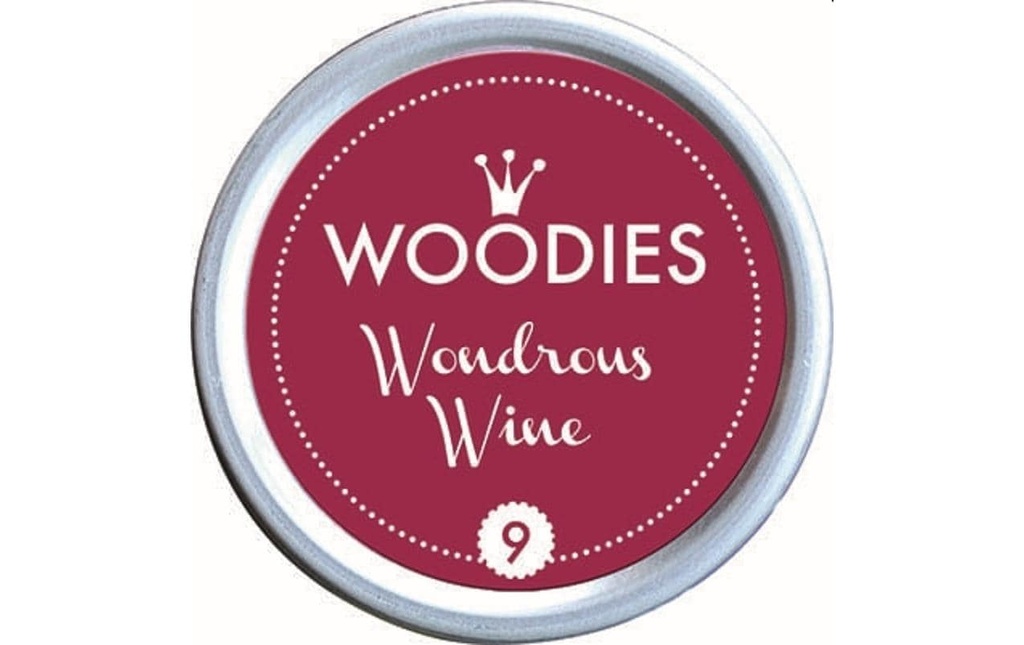 Woodies Tampon encreur Wondrous Wine, 1 pièce