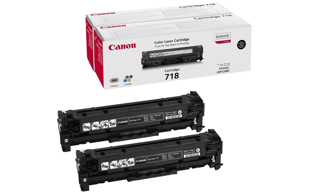 Canon Toner 718 / 2662B005 noir