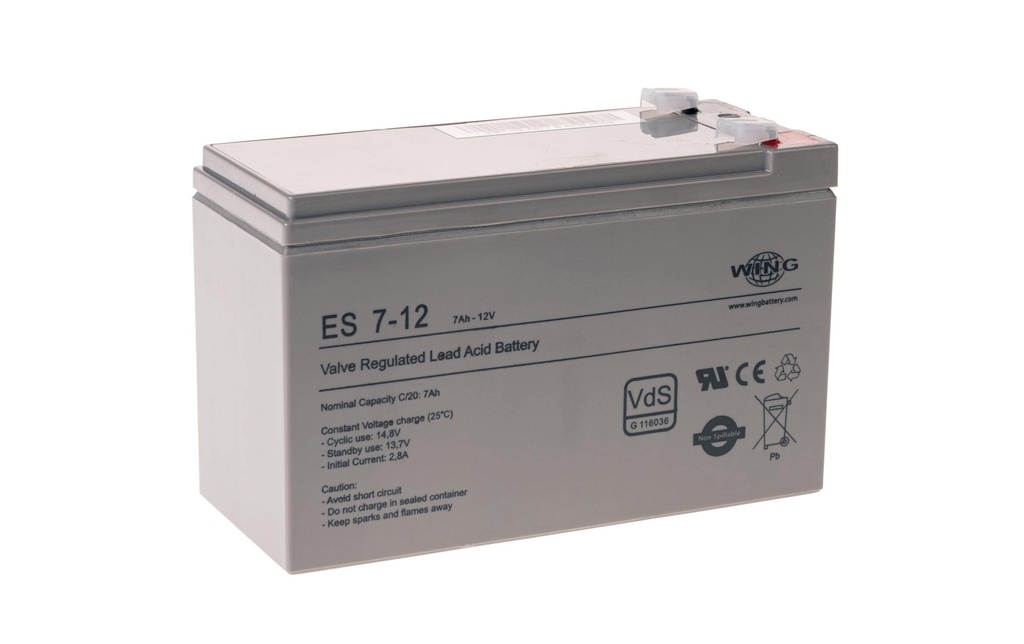 WING Batterie de rechange ES 7-12 F2