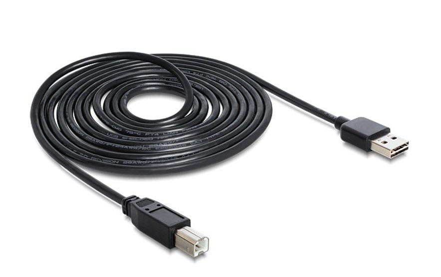 Delock Câble USB 2.0 EASY-USB USB-A - USB-B 3 m