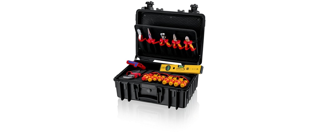 Knipex Coffret à outils «Robust23 Start» Electrique, 24 pièces