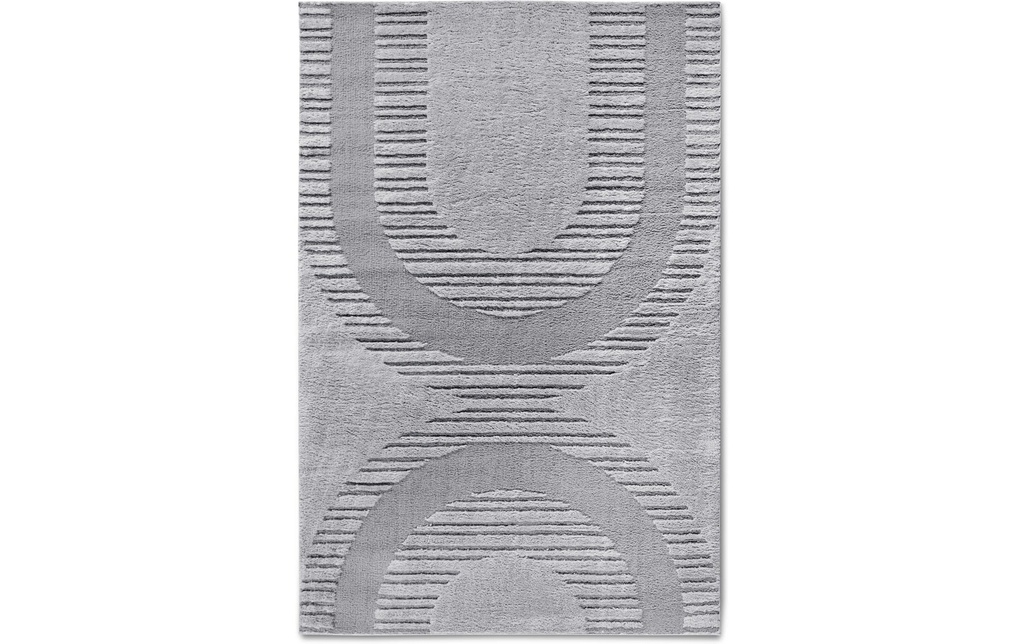 Elle Decoration Tapis Bartoux 120 cm x 170 cm,  Light Grey
