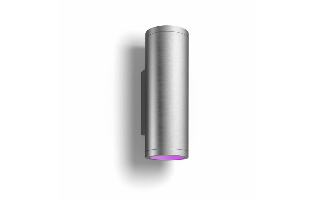 Philips Hue White & Color Ambiance Outdoor Appear Applique murale en acier inoxydable
