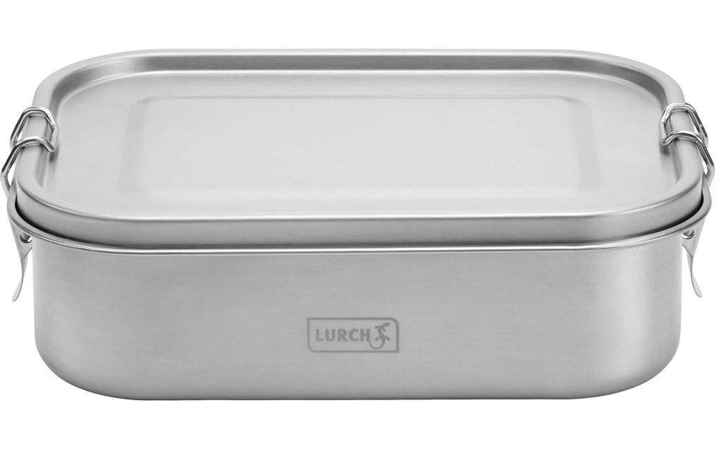 Lurch Boîte casse-croûte Snap 1200 ml, Argenté