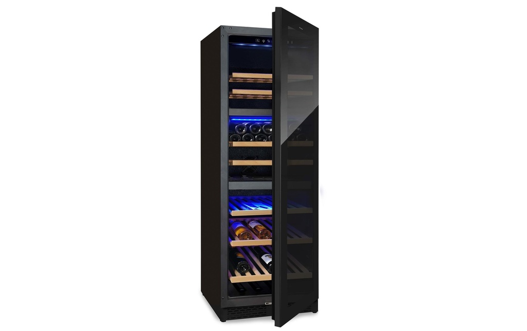 Trisa Armoire de mise en température pour le vin 7745.6845 Noir, Droite